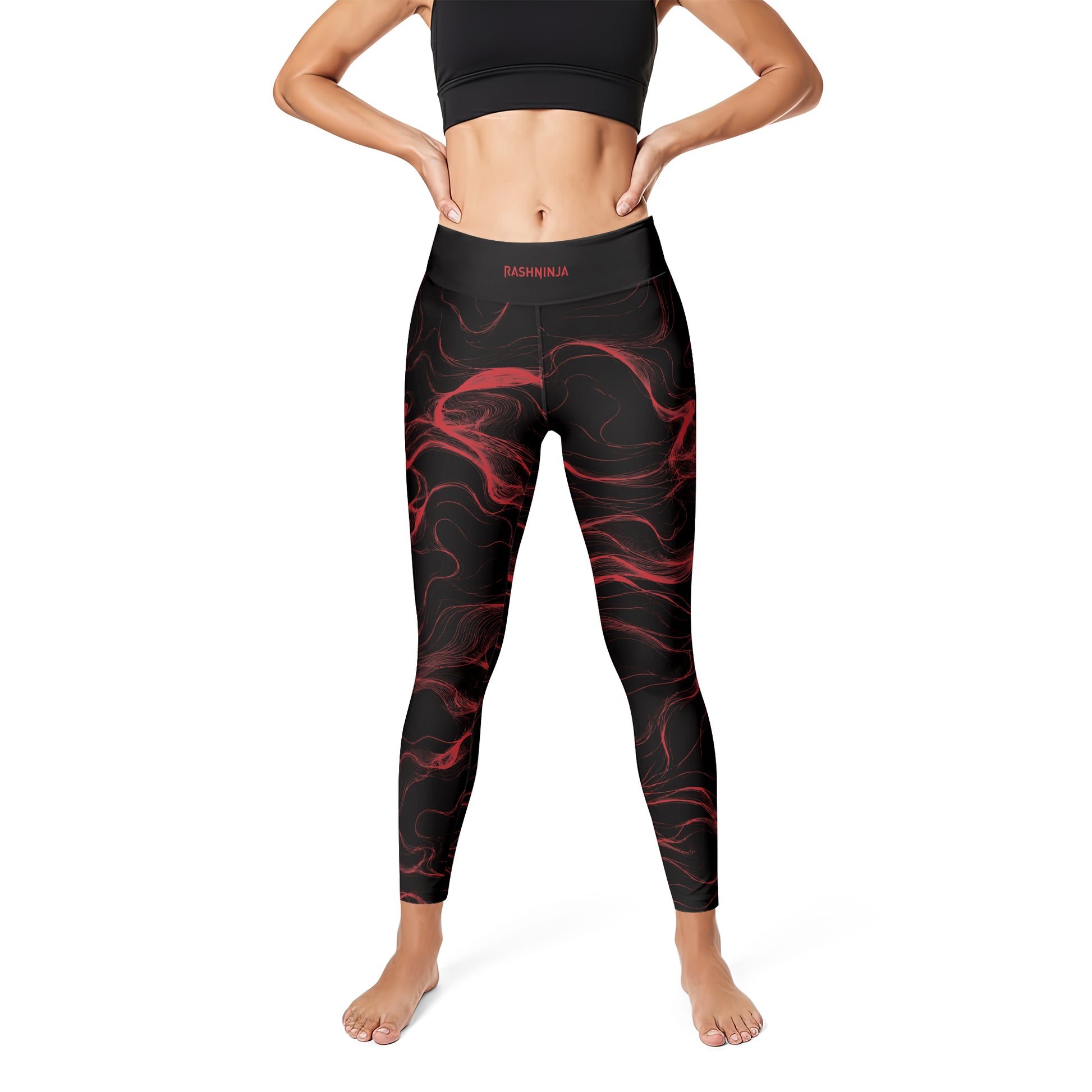 Rashninja Cyber Energy Motion Women's Leggings