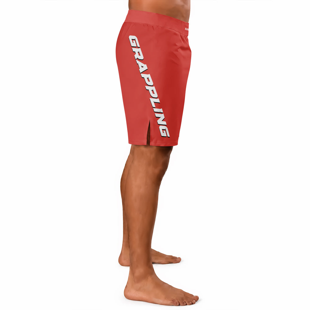 Rashninja Patriot Canada Flag Men's Fight Shorts