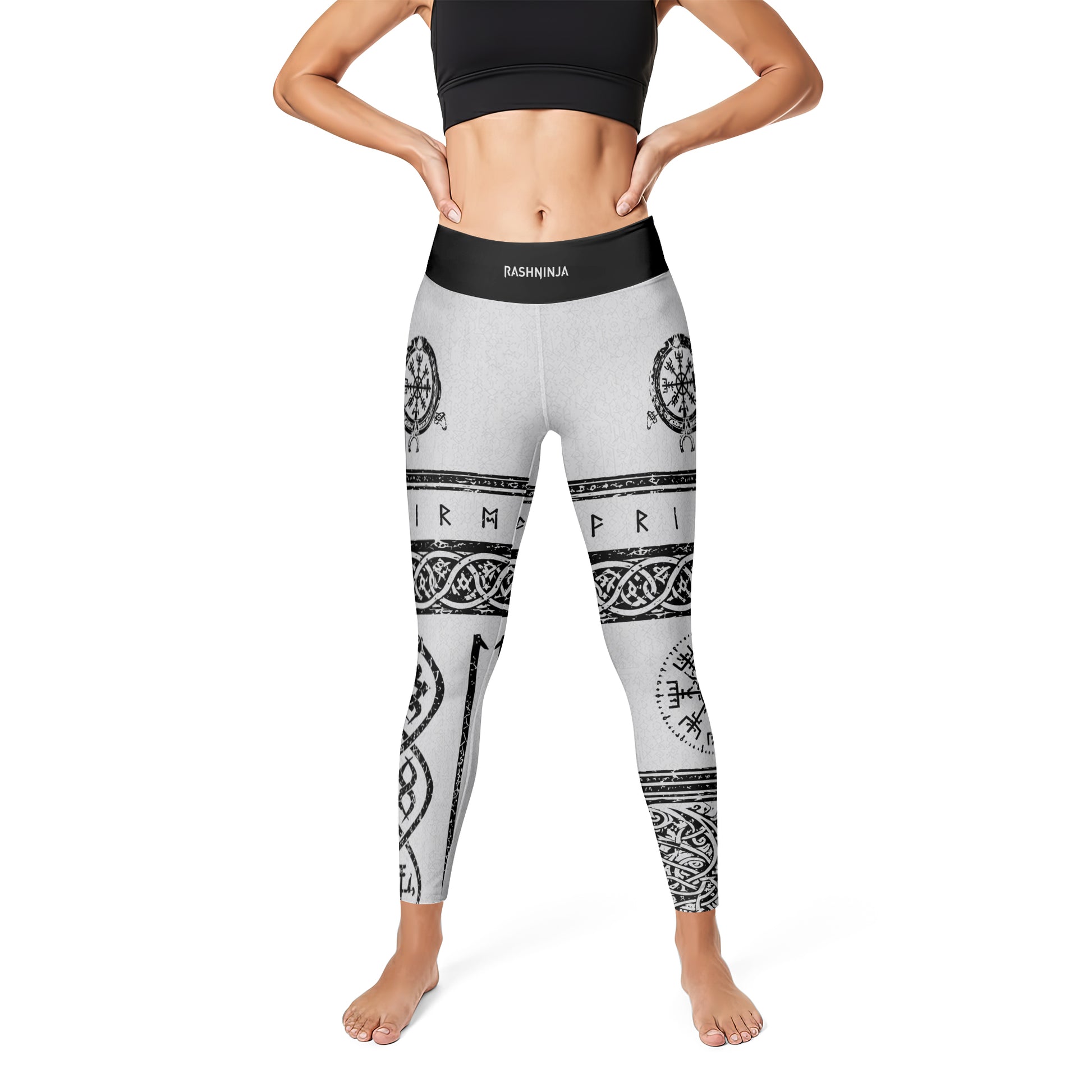 Rashninja Yggdrasil Bear Viking Women's Leggings