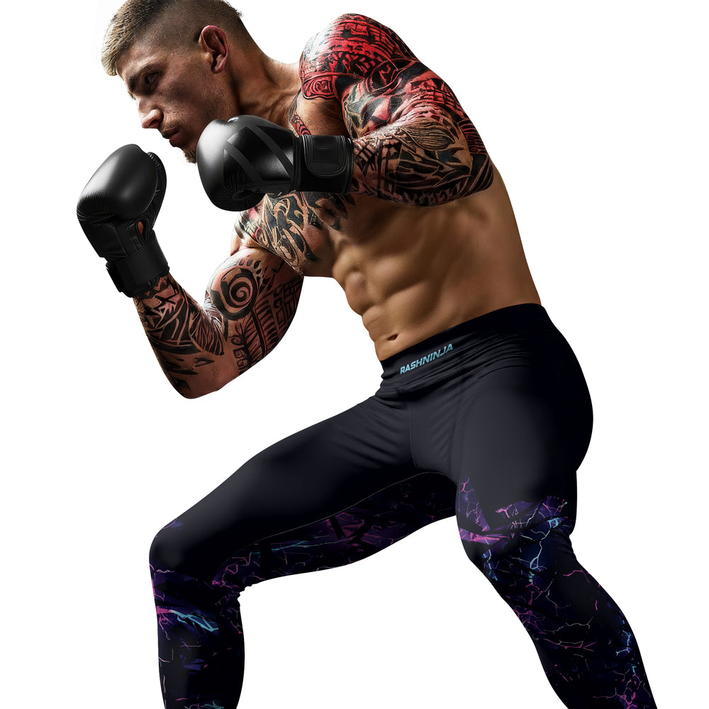 Rashninja Cyber Lightning Men's Spats