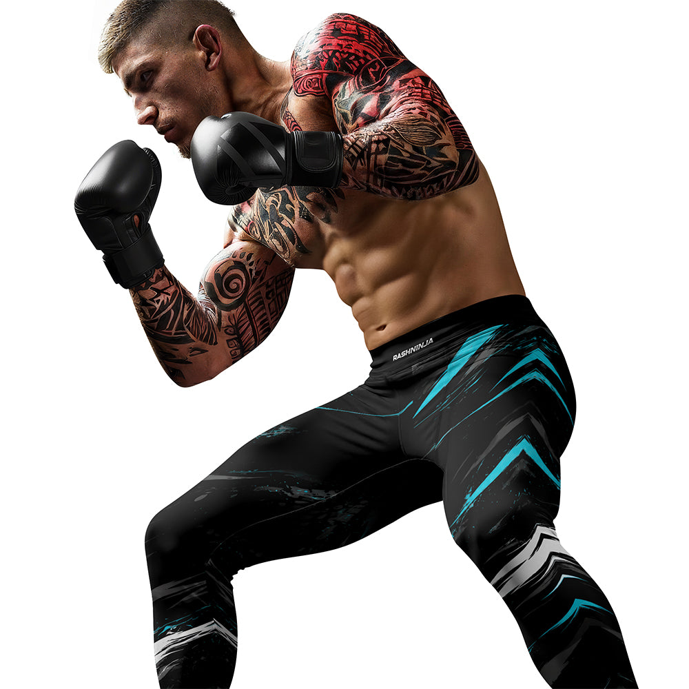 Rashninja Cyber Shadow Fighter Men's Spats