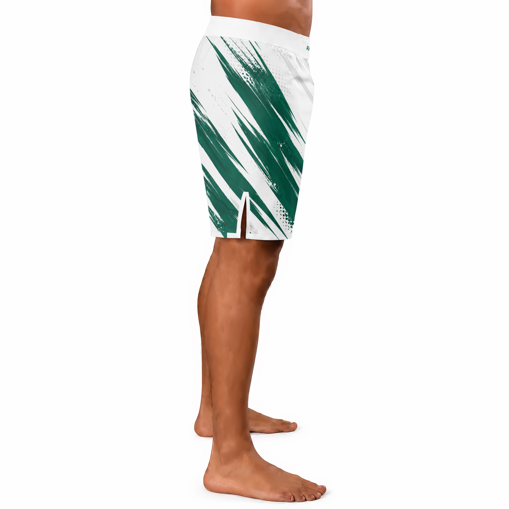 Rashninja Patriot Mexico Flag Men's Fight Shorts