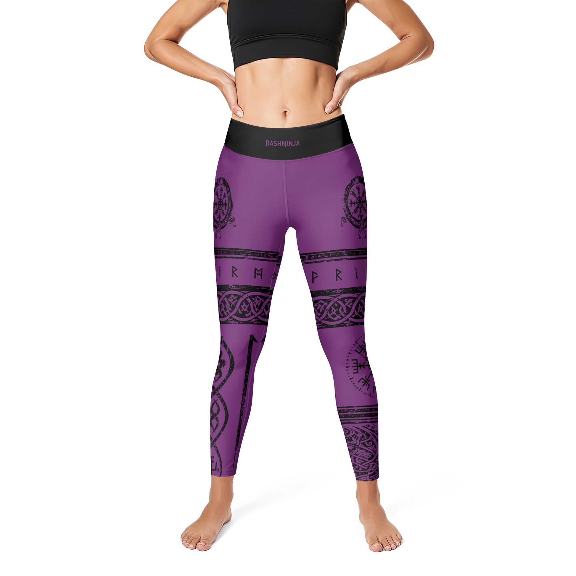 Rashninja Yggdrasil Bear Viking Women's Leggings