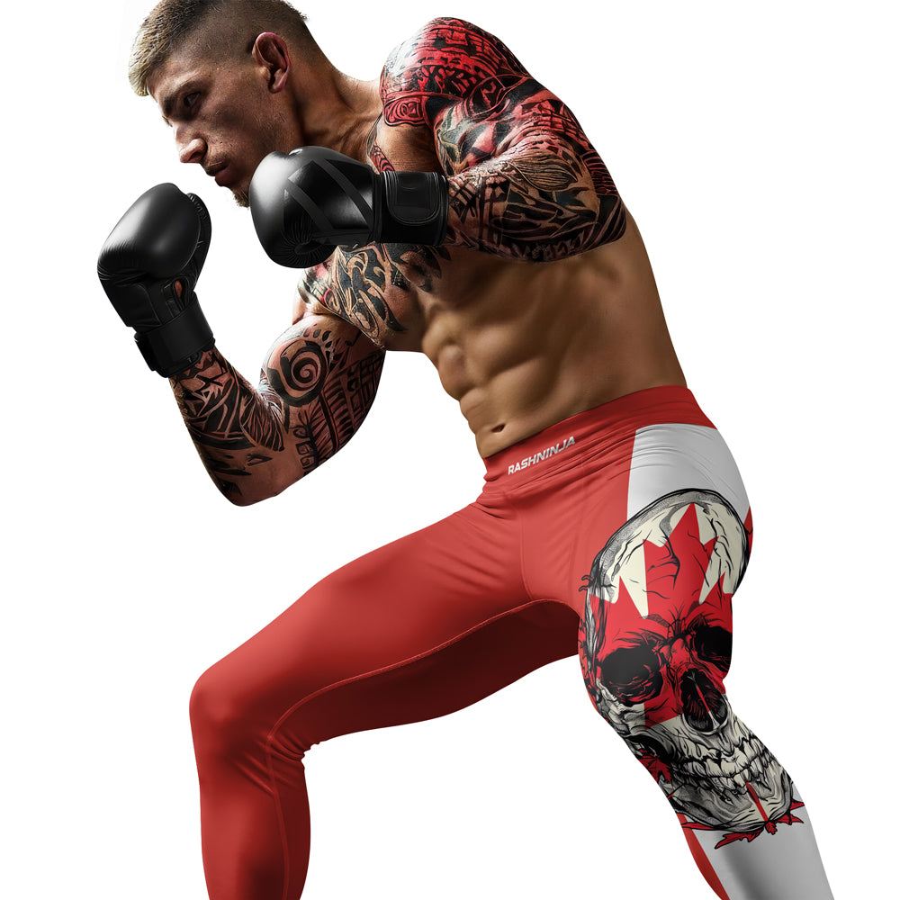 Rashninja Patriot Canada Flag Men's Spats