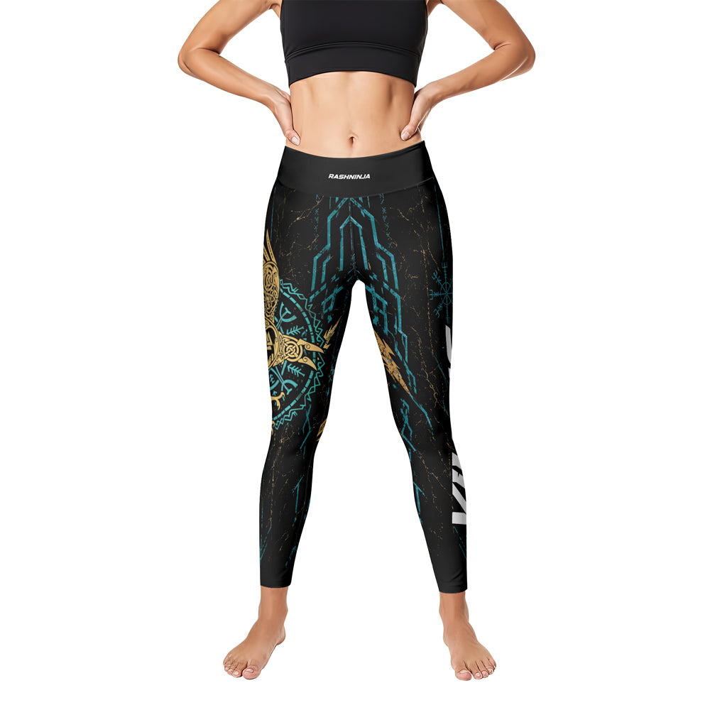 Rashninja Viking Raven Women's Leggings