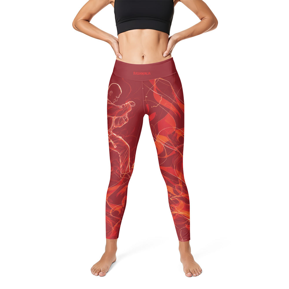Rashninja Cyber Martial Artist Women's Leggings