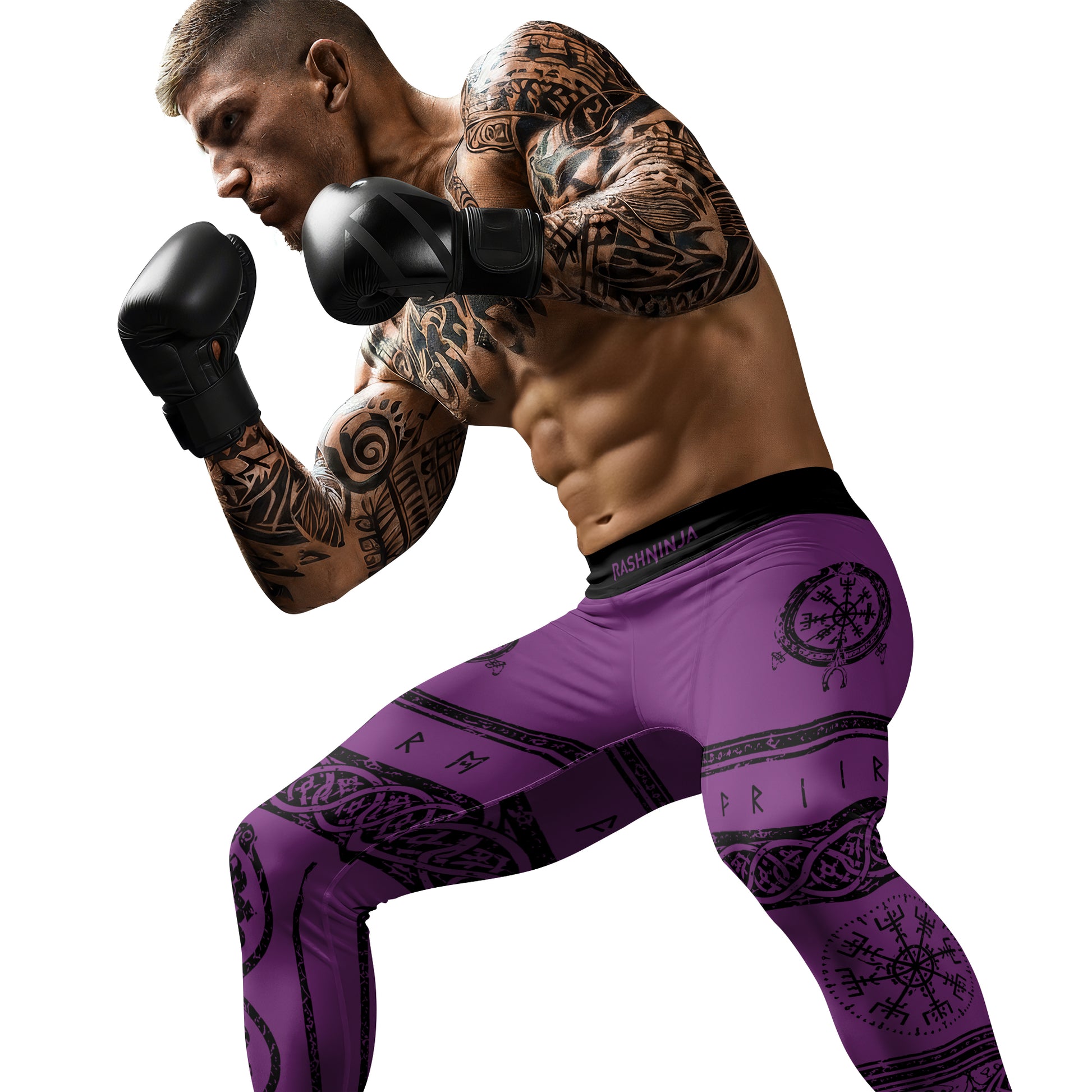 Rashninja Yggdrasil Bear Viking Men's Spats