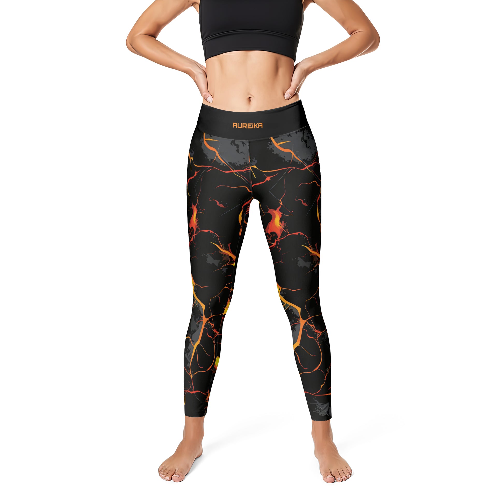 Rashninja Cyber Lava Women's Leggings