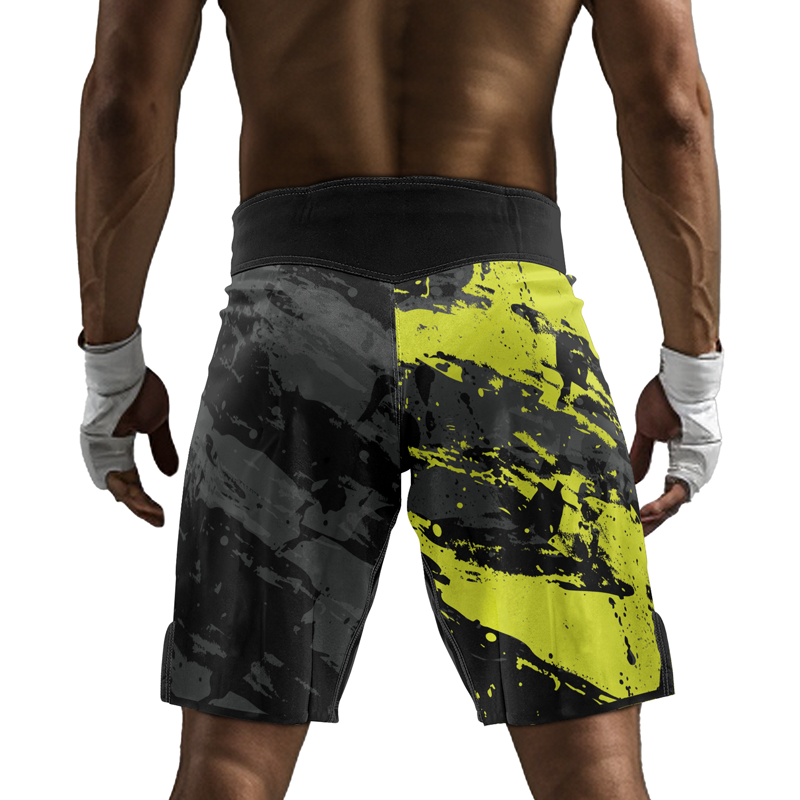 Rashninja Paint Streak Camouflage Men's Fight Shorts