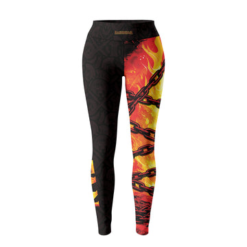 Rashninja Spartan Flame Glory Women's Leggings