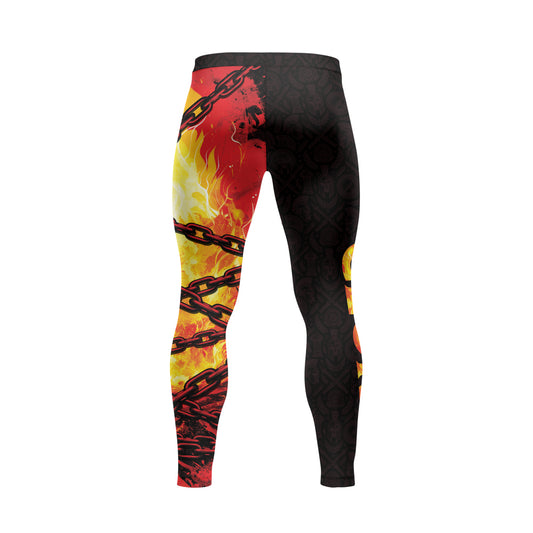 Rashninja Spartan Flame Glory Men's Spats