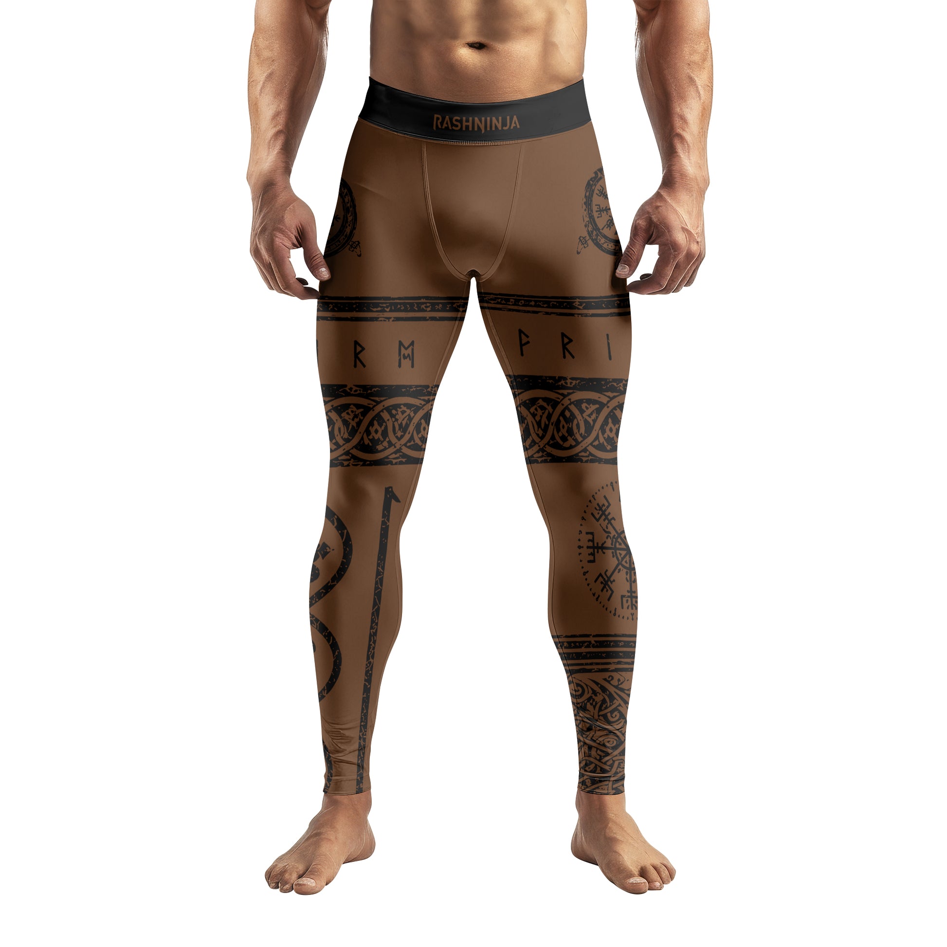 Rashninja Yggdrasil Bear Viking Men's Spats