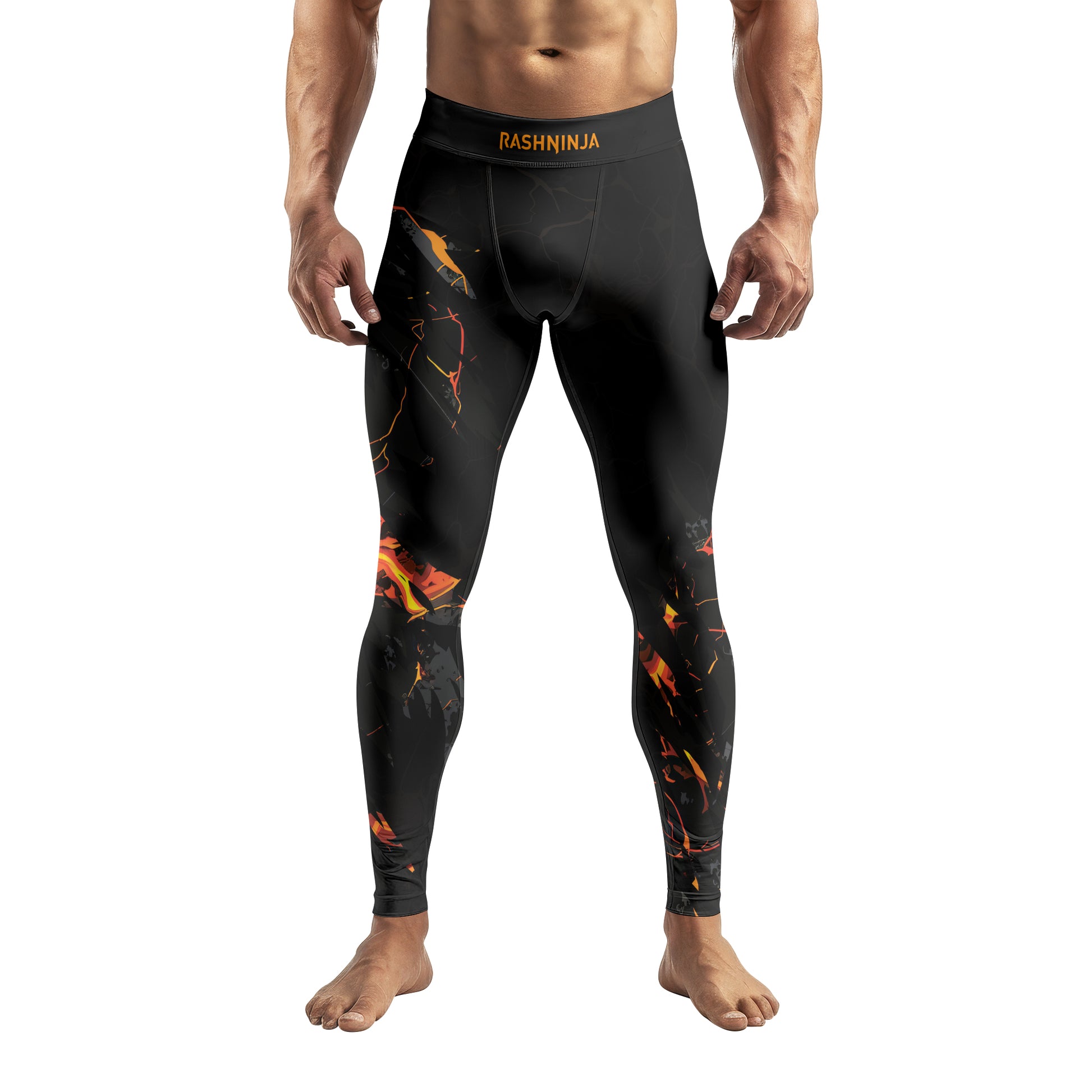 Rashninja Cyber Lava Men's Spats