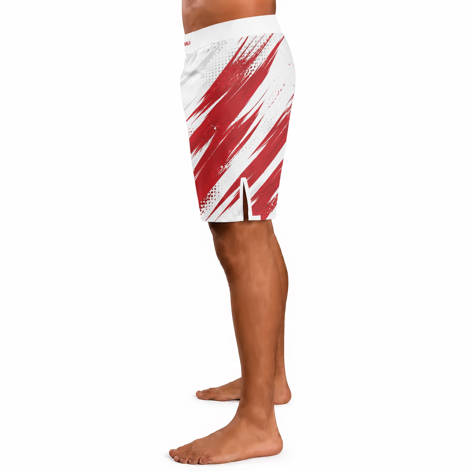 Rashninja Patriot Mexico Flag Men's Fight Shorts