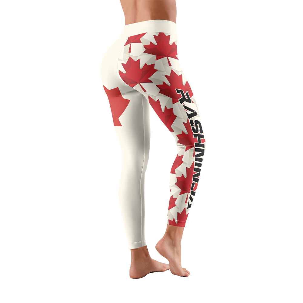 Rashninja Patriot Canada Flag Women's Leggings