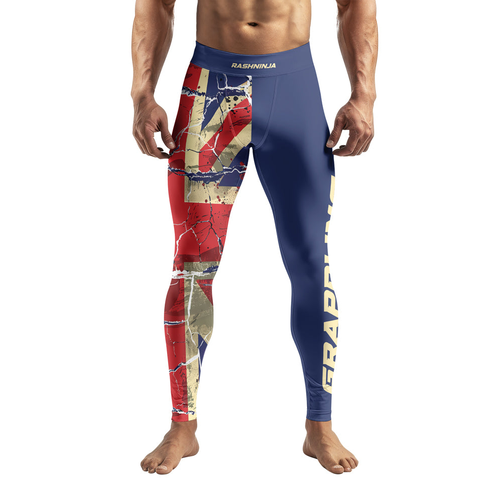 Rashninja Patriot United Kingdom Flag Men's Spats