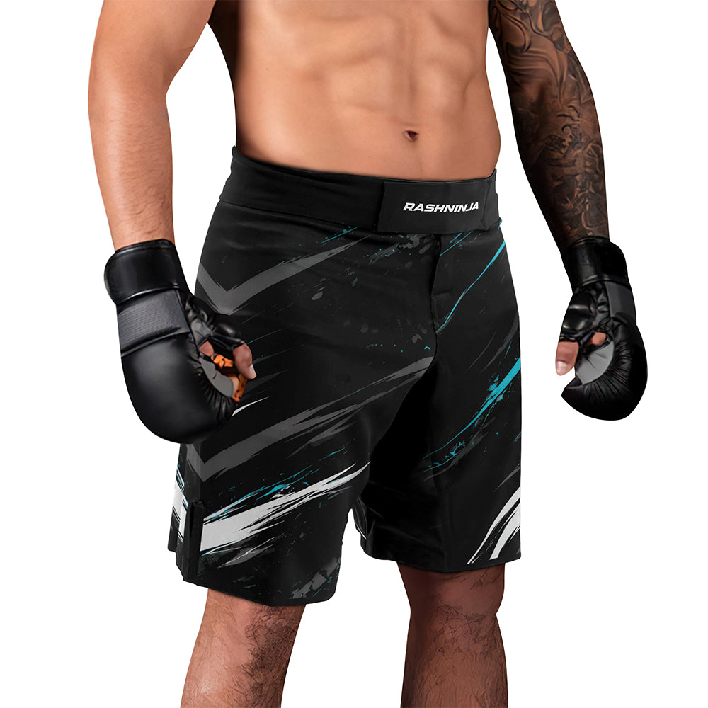 Rashninja Cyber Shadow Fighter Men's Fight Shorts