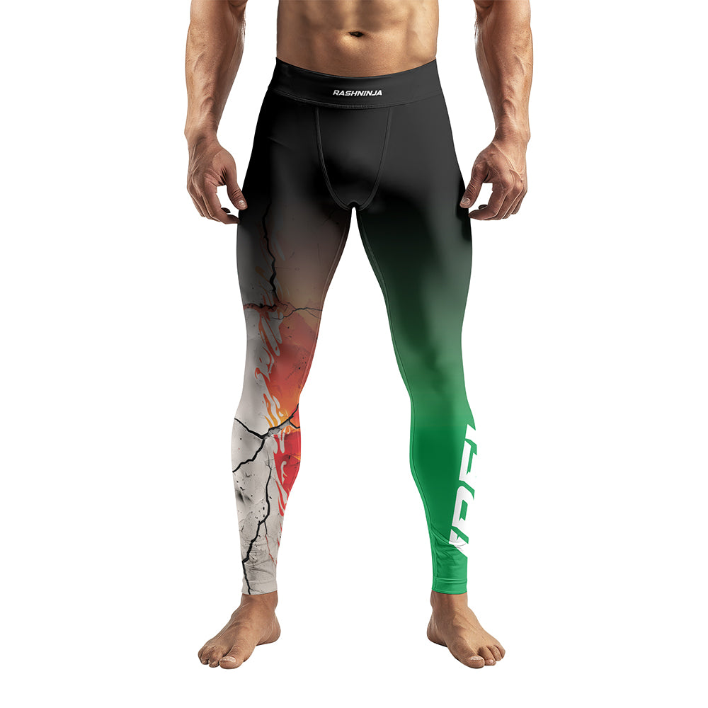 Rashninja Patriot Mexico Flag Men's Spats
