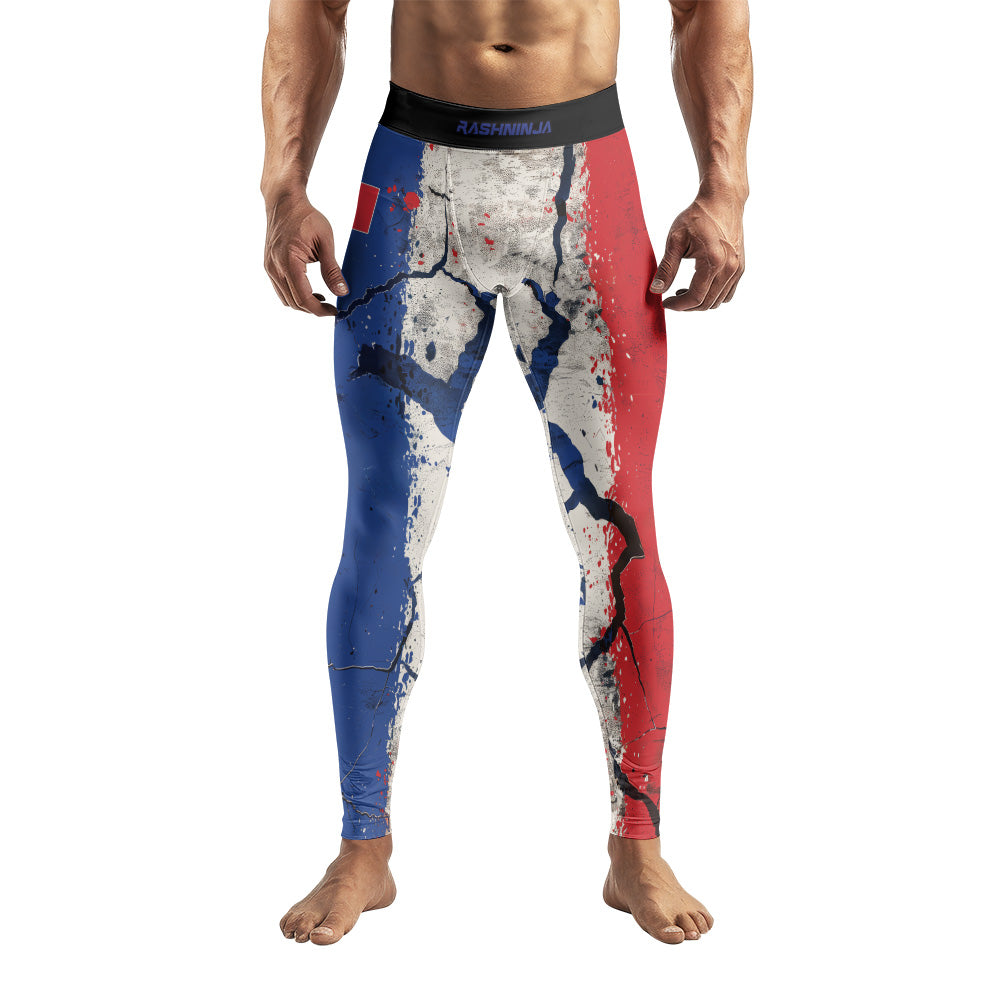 Rashninja Patriot France Flag Men's Spats