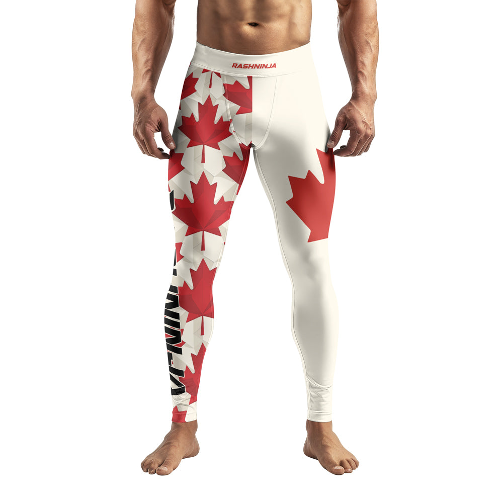 Rashninja Patriot Canada Flag Men's Spats