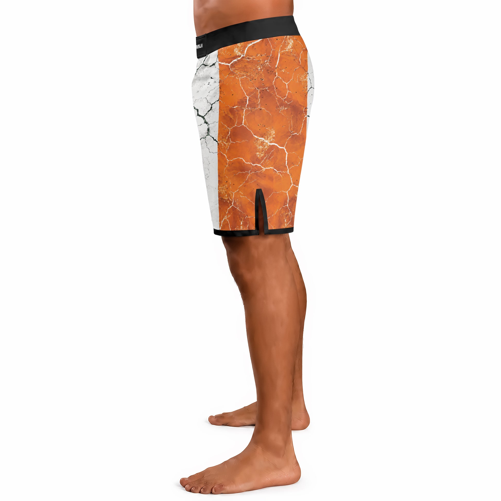 Rashninja Patriot Ireland Flag Men's Fight Shorts