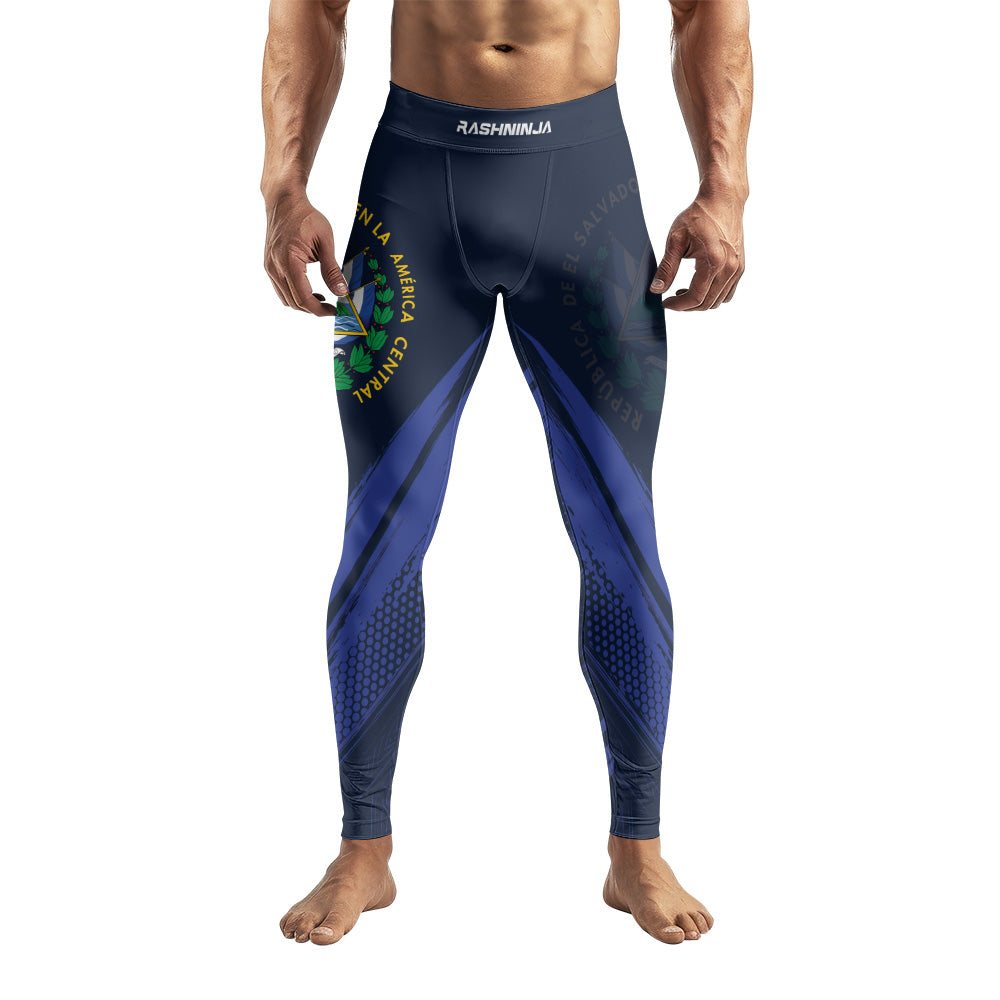 Rashninja Patriot El Salvador Flag Men's Spats
