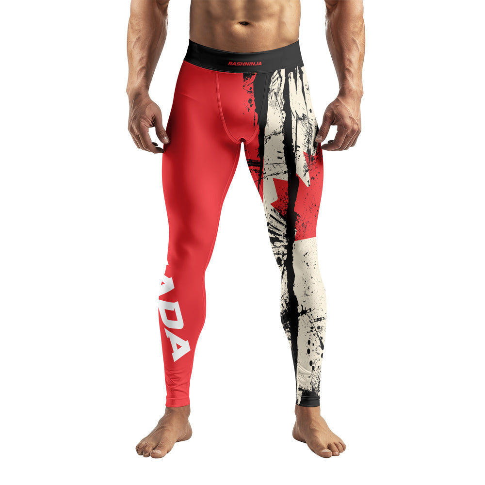 Rashninja Patriot Canada Flag Men's Spats