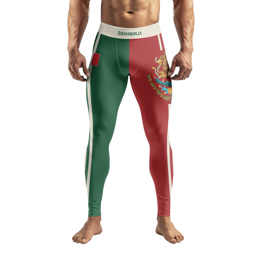 Rashninja Patriot Mexico Flag Men's Spats