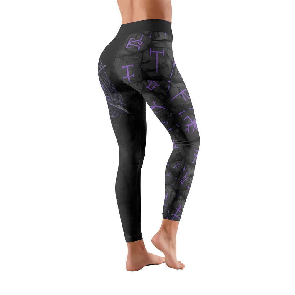Rashninja Viking Raven Vegvisir Women's Leggings