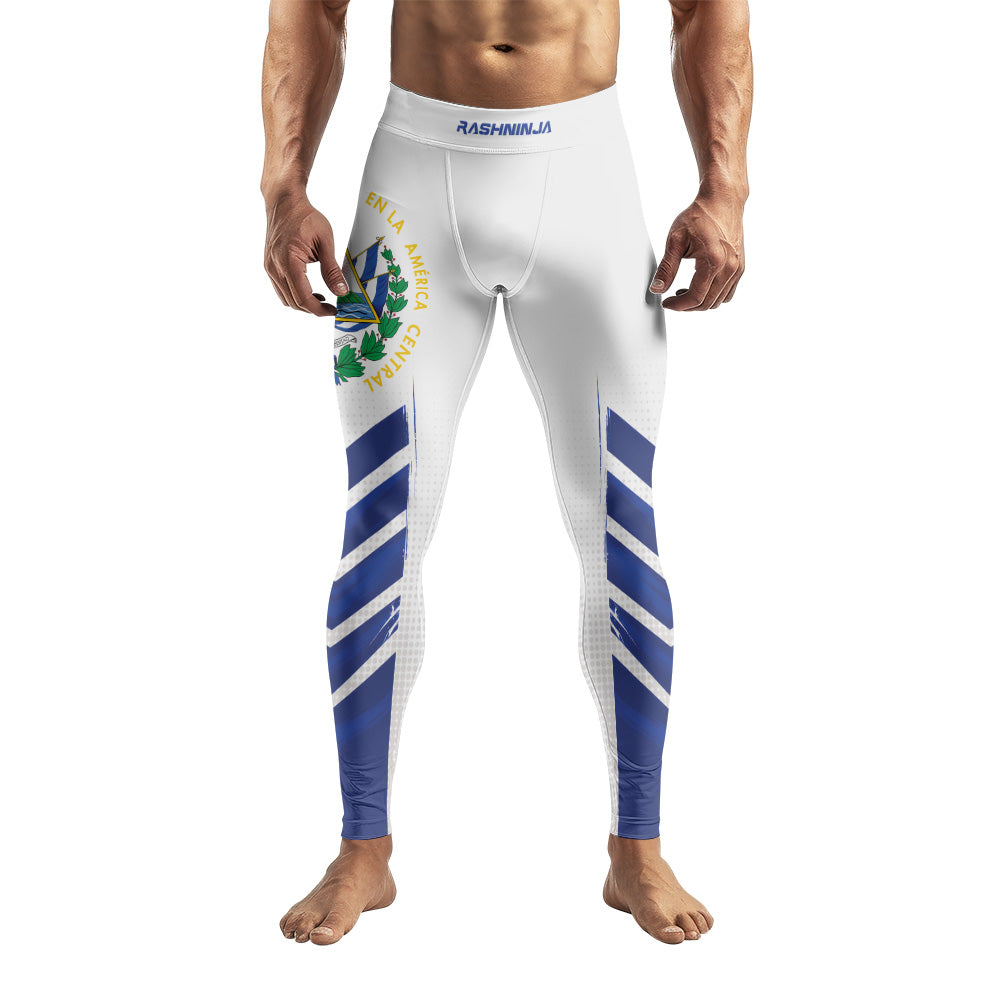 Rashninja Patriot El Salvador Flag Men's Spats