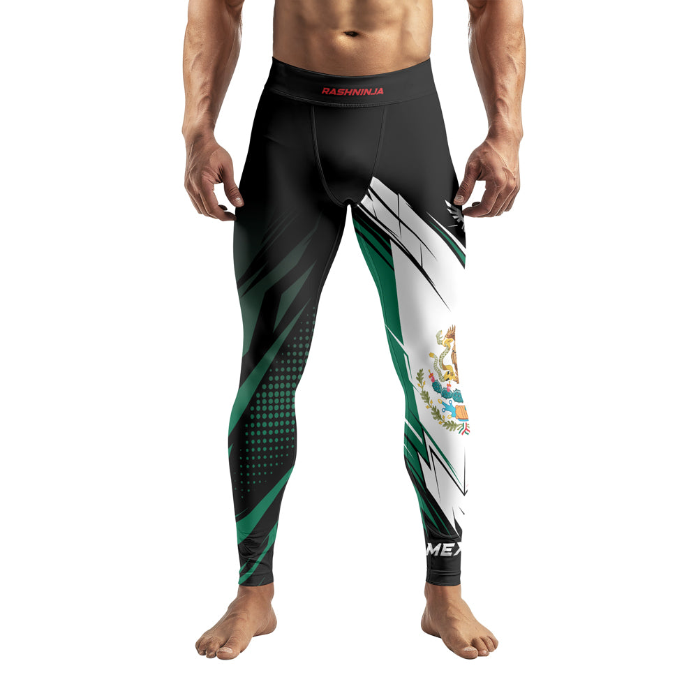Rashninja Patriot Mexico Flag Men's Spats
