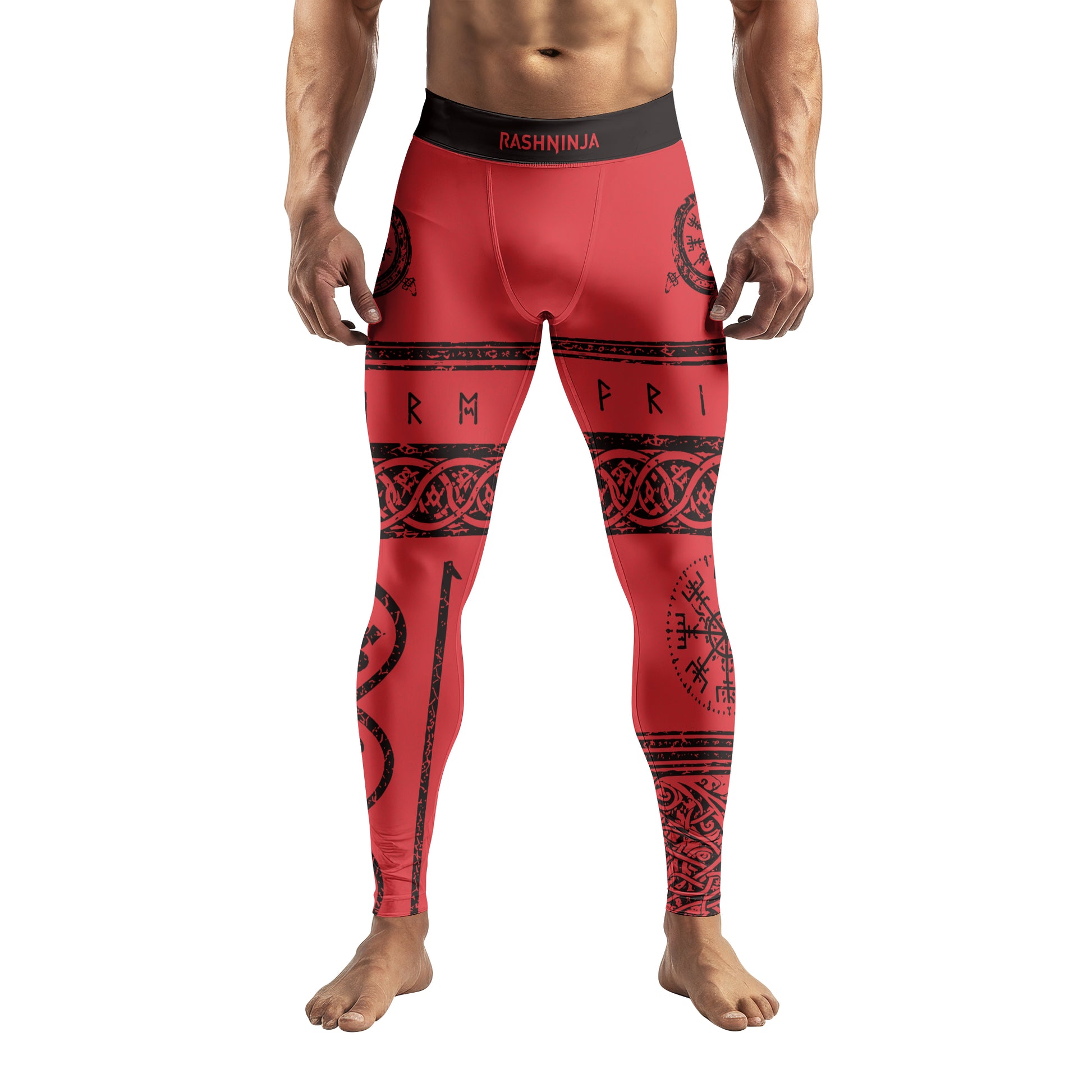 Rashninja Yggdrasil Bear Viking Men's Spats