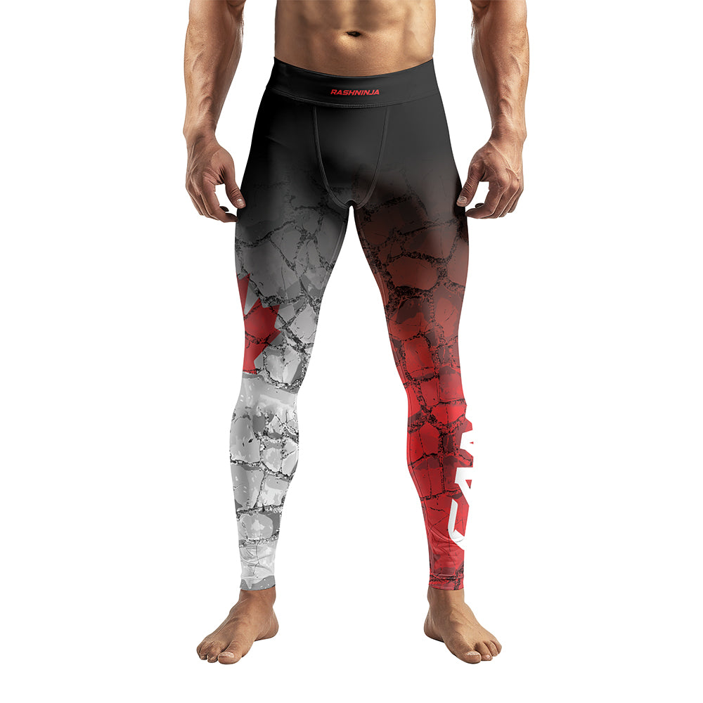 Rashninja Patriot Canada Flag Men's Spats