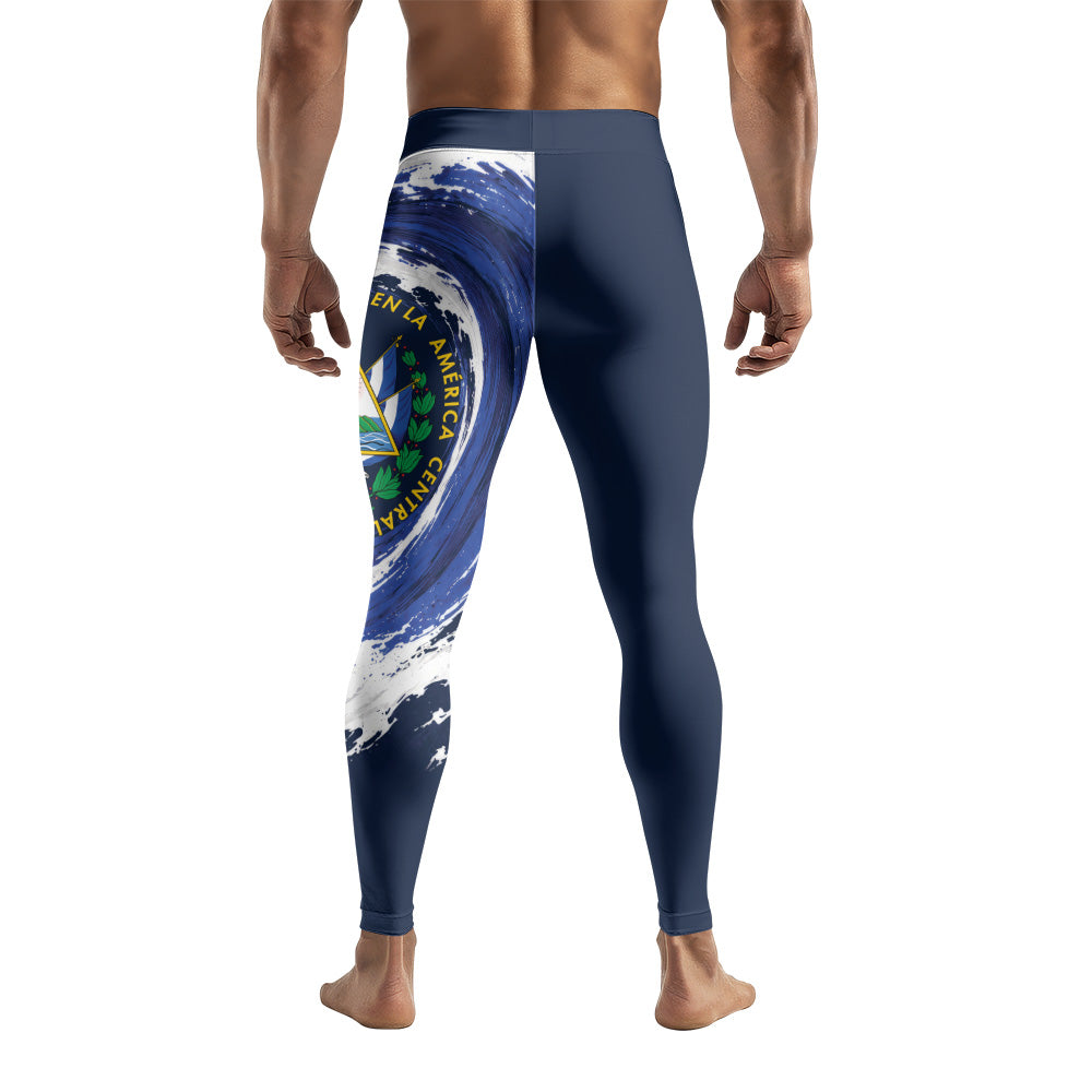 Rashninja Patriot El Salvador Flag Men's Spats