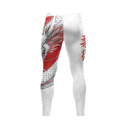 Rashninja Dragon Eclipse Red Men's Spats