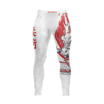 Rashninja Dragon Eclipse Red Men's Spats