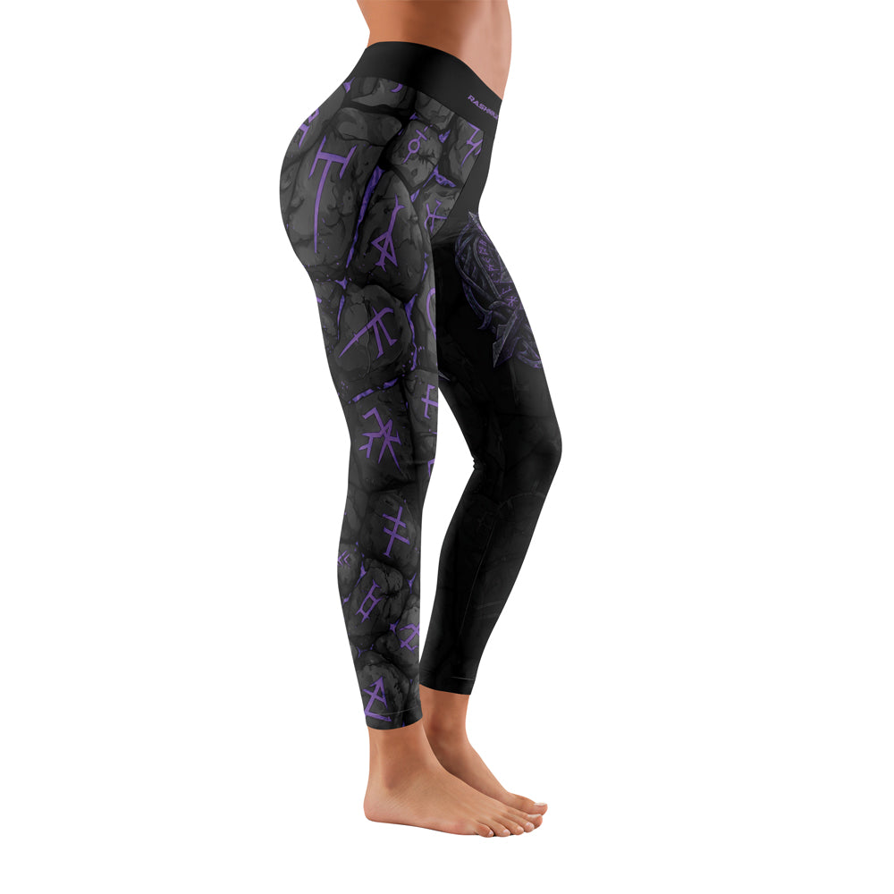 Rashninja Viking Raven Vegvisir Women's Leggings