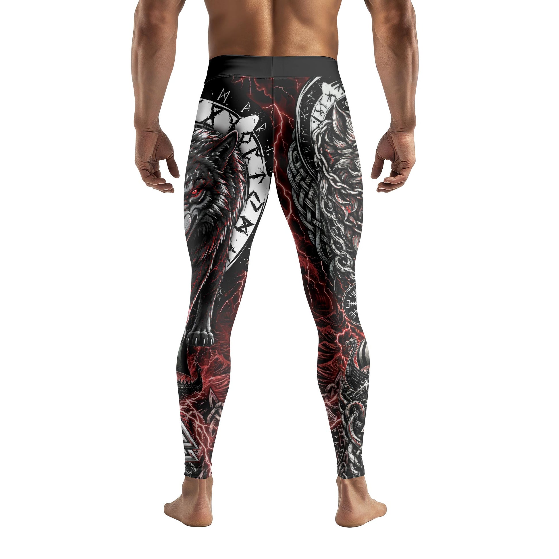 Rashninja Blood Fenrir Wolf Men's Spats
