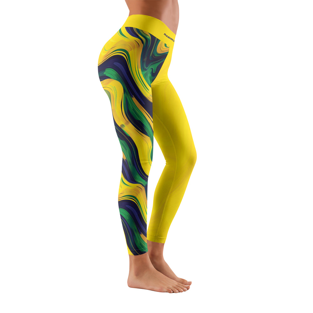 Rashninja Patriot Brazil Flag Women's Leggings