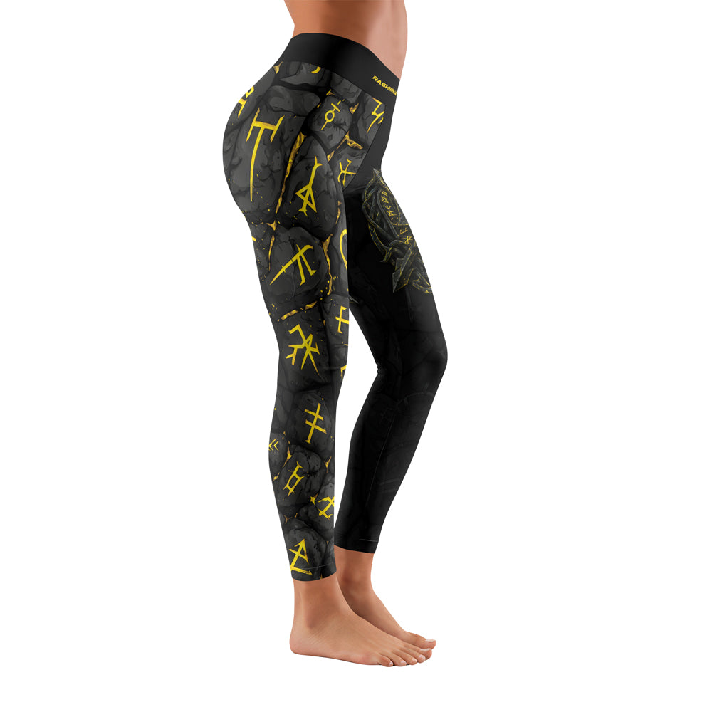 Rashninja Viking Raven Vegvisir Women's Leggings