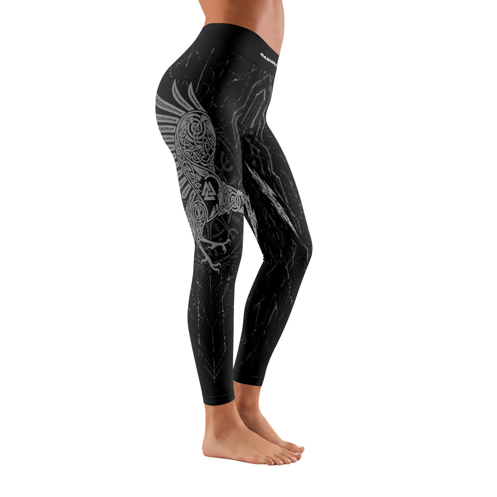 Rashninja Viking Raven Women's Leggings