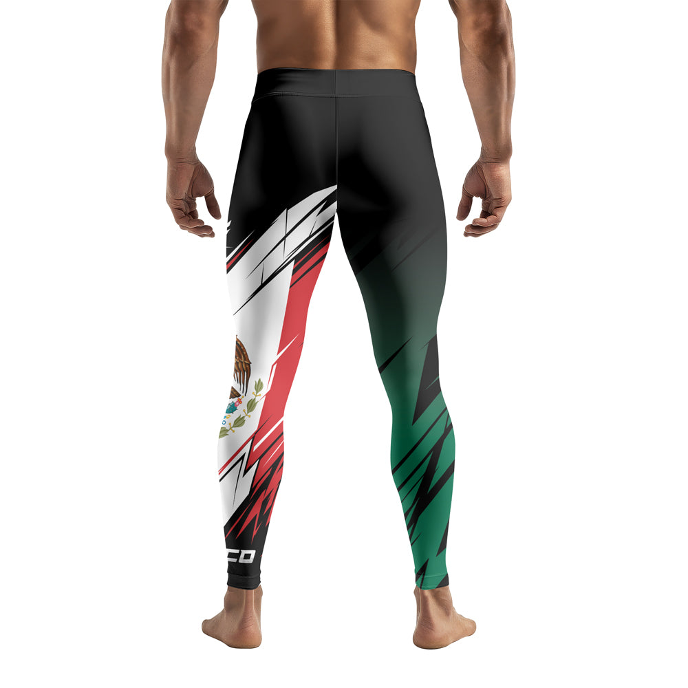 Rashninja Patriot Mexico Flag Men's Spats