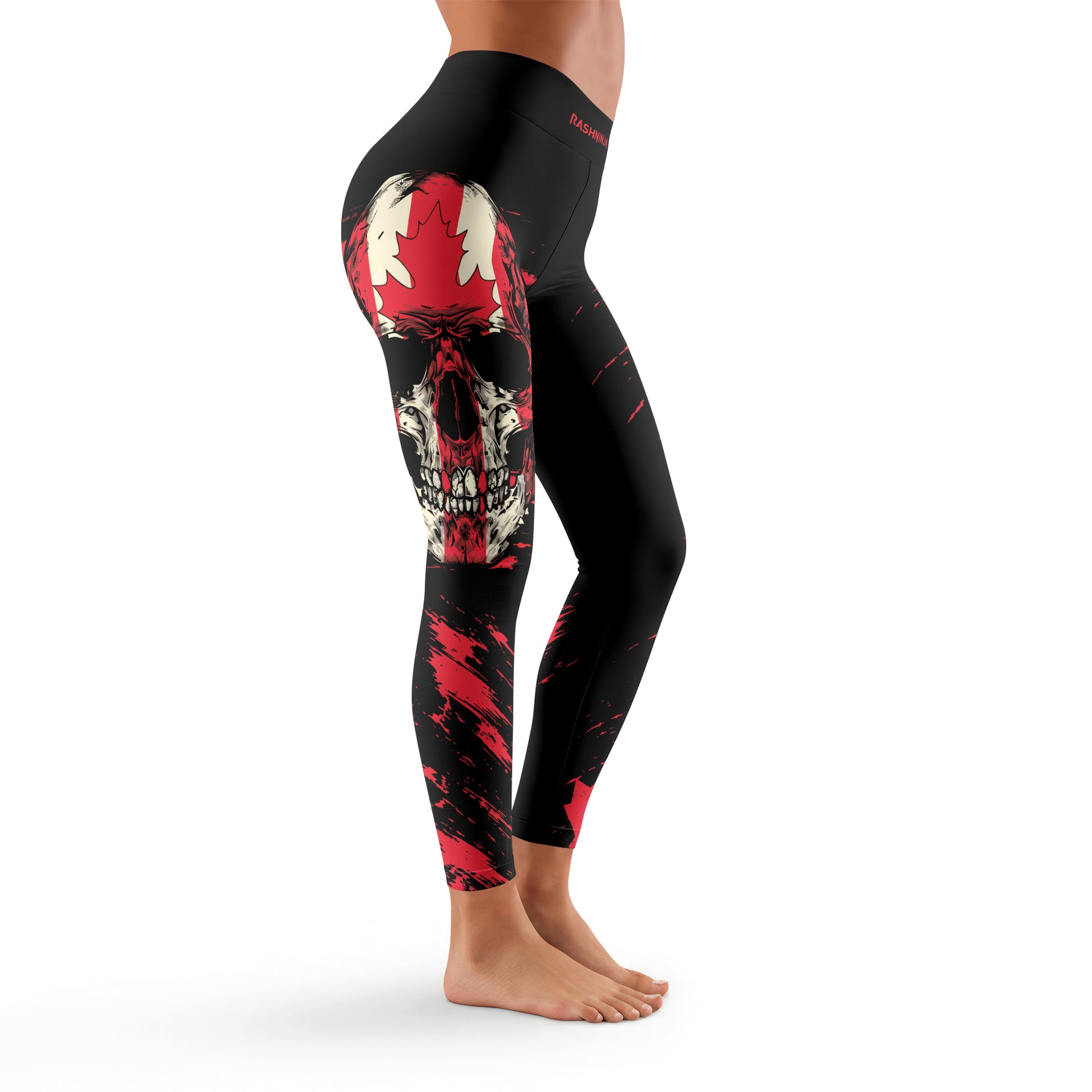 Rashninja Patriot Canada Flag Women's Leggings