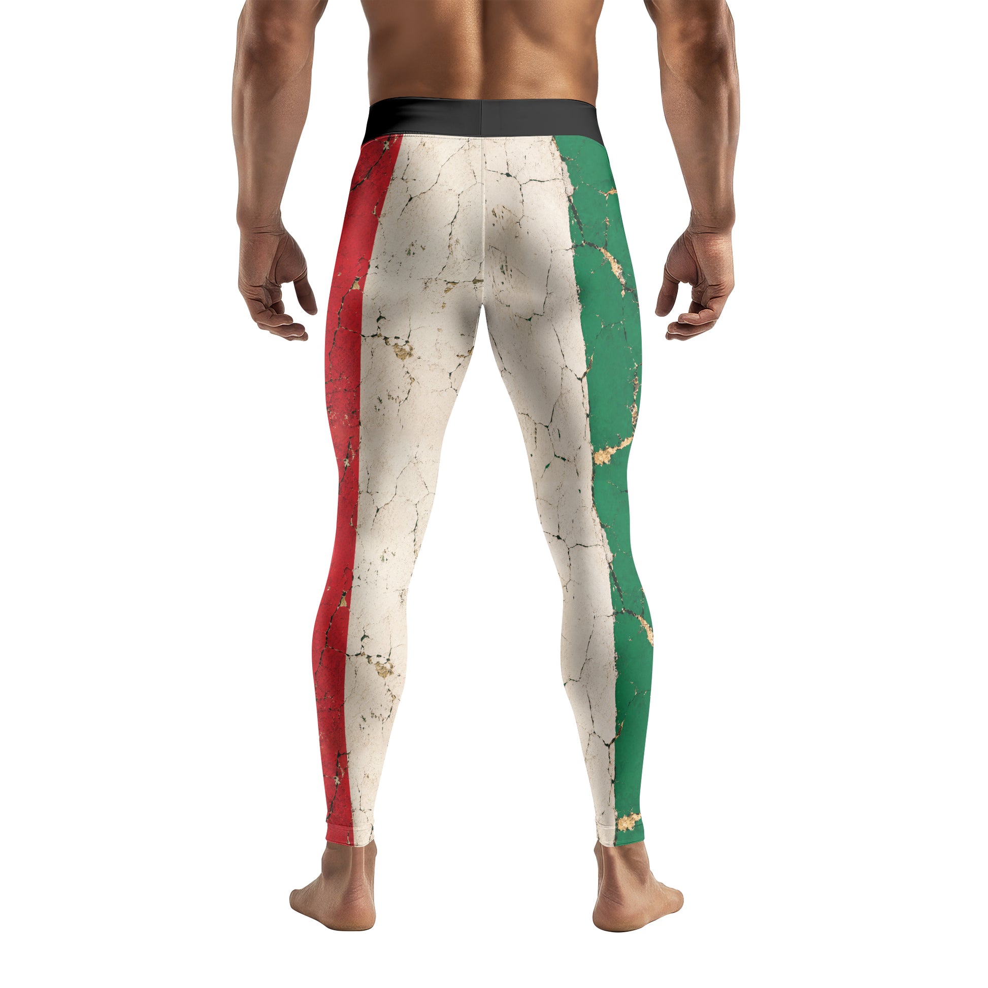 Rashninja Patriot Mexico Flag Men's Spats