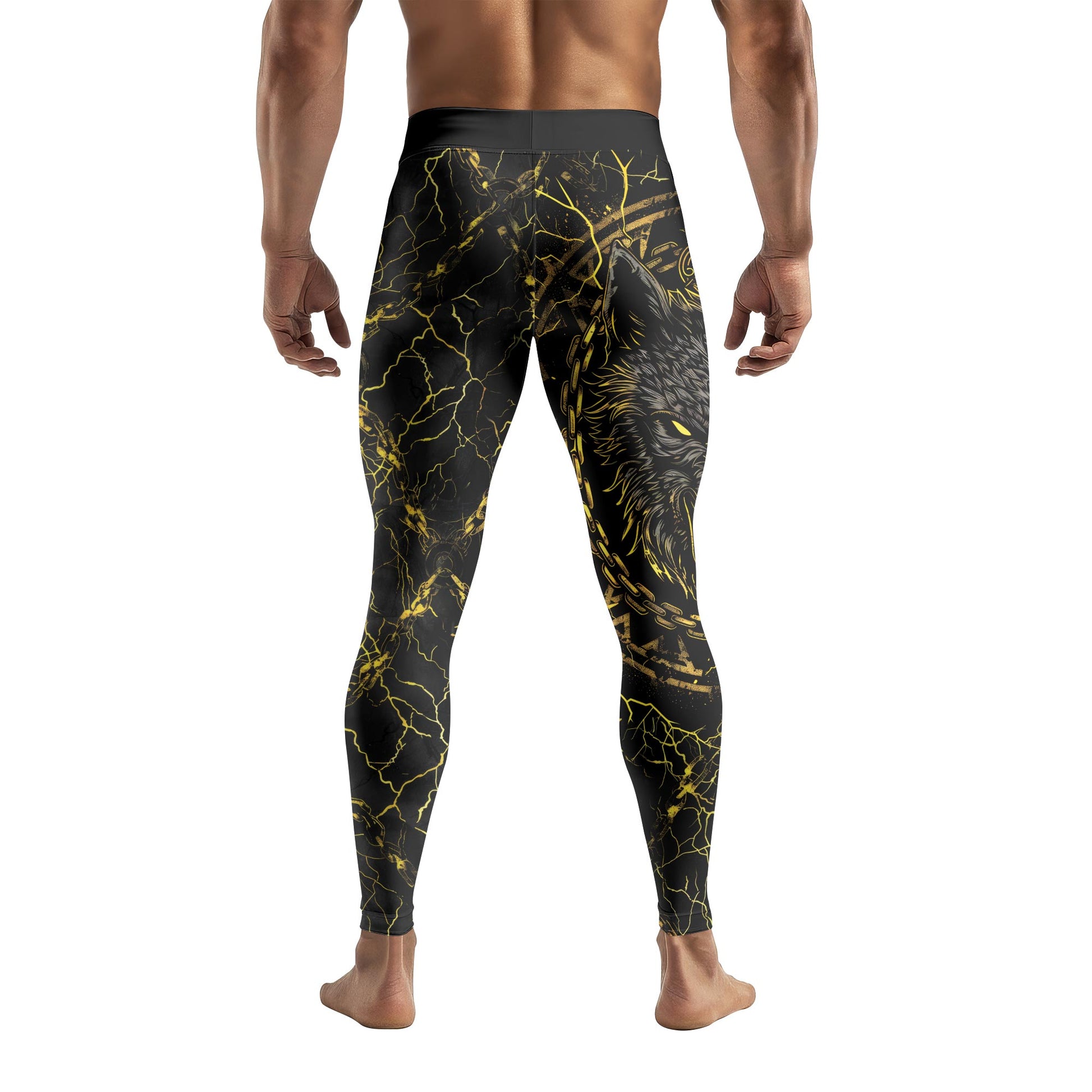 Rashninja Viking Fenrir Wol Men's Spats