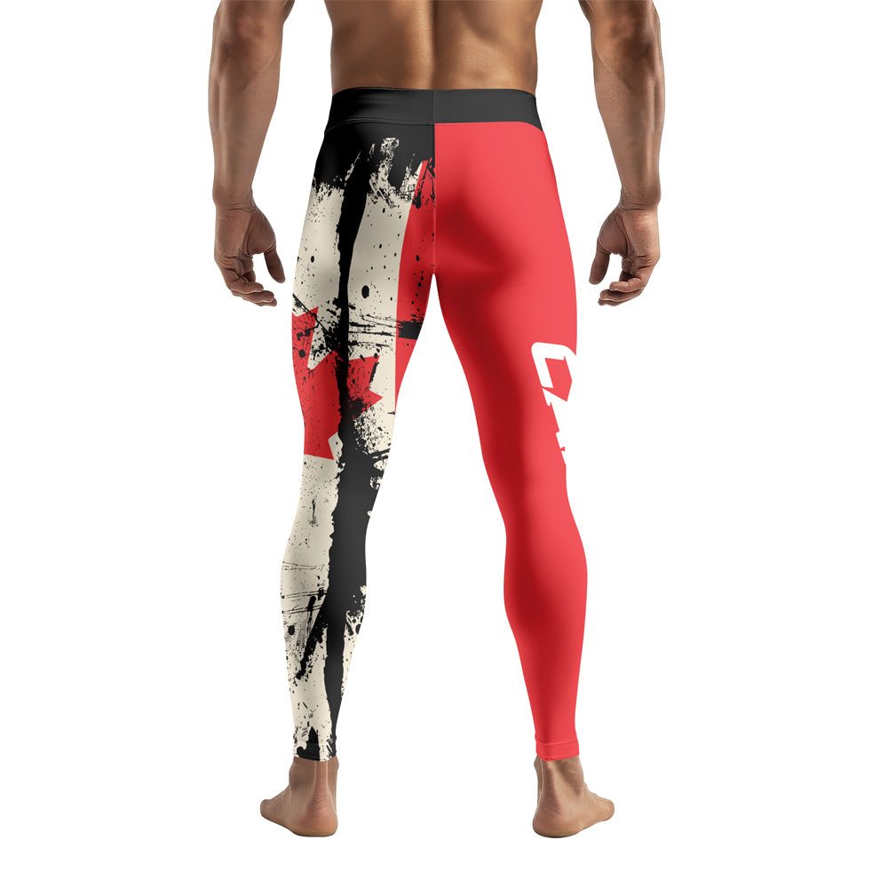 Rashninja Patriot Canada Flag Men's Spats