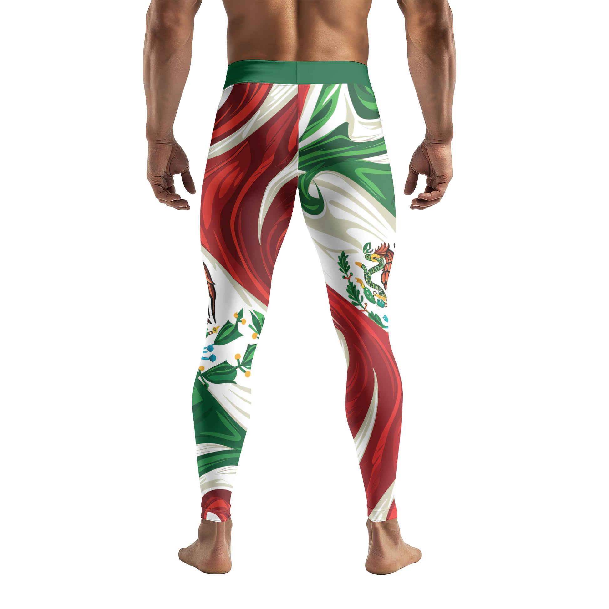 Rashninja Patriot Mexico Flag Men's Spats