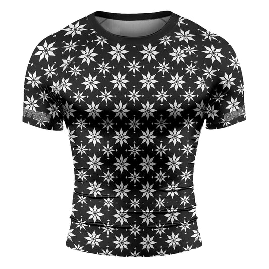 Rashninja Camouflage Black Fusion Men's Long Sleeve Rash Guard