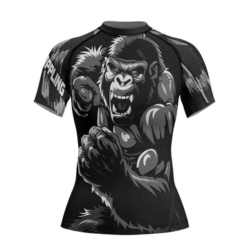 Rashninja Gorilla Roar Dominator Women's Short Sleeve Rash Guard