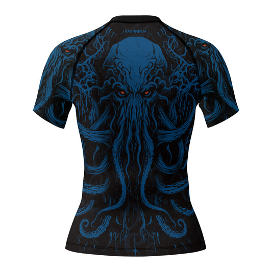 Rashninja Ranked Tentacle Tyrant Women's Short Sleeve Rash Guard